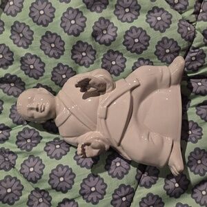 Collectible Benihana White Mug 3D Karate Guy Souvenir Ceramic Glass/Mug (RARE)